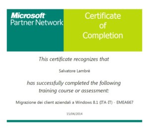 Migrazione dei client aziendali a Windows 8.1 EMEA 667